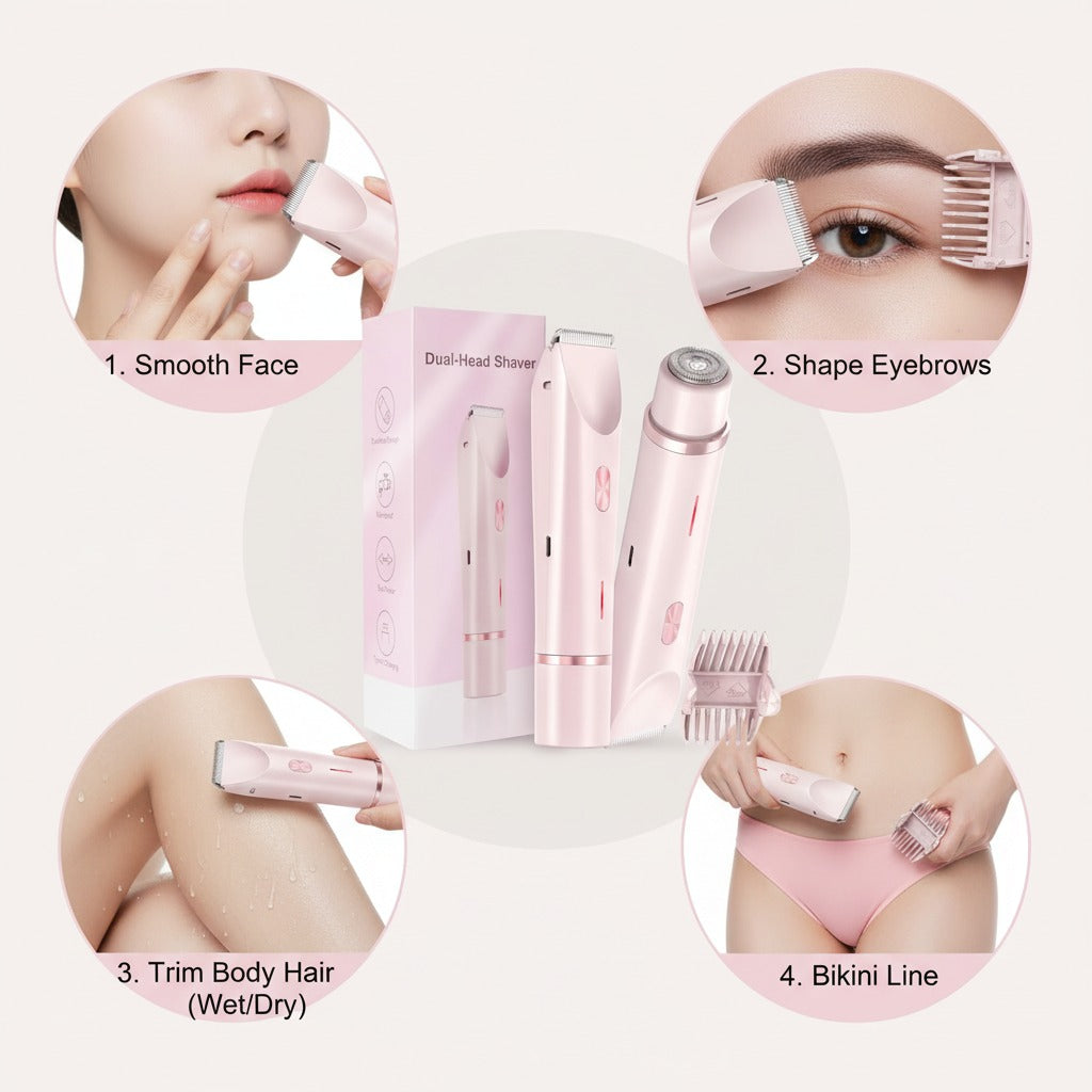 Silk'ySnap Pro Touch Waterproof Rechargeable Electric Shaver