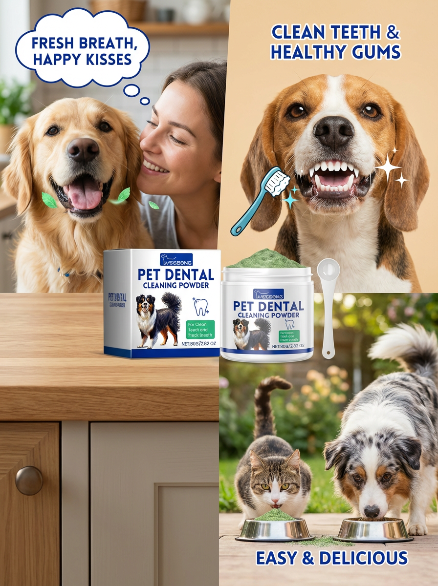 Dog Teeth Cleaning Powder