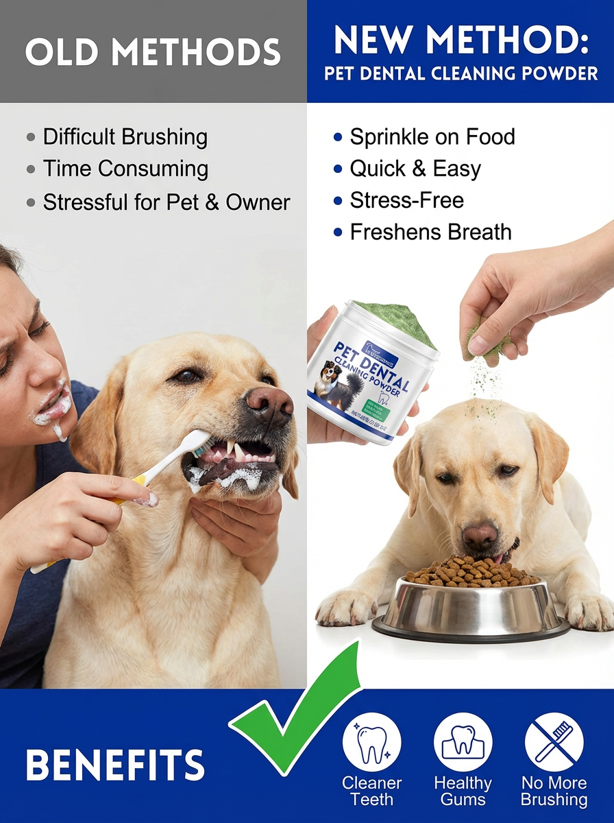Dog Teeth Cleaning Powder