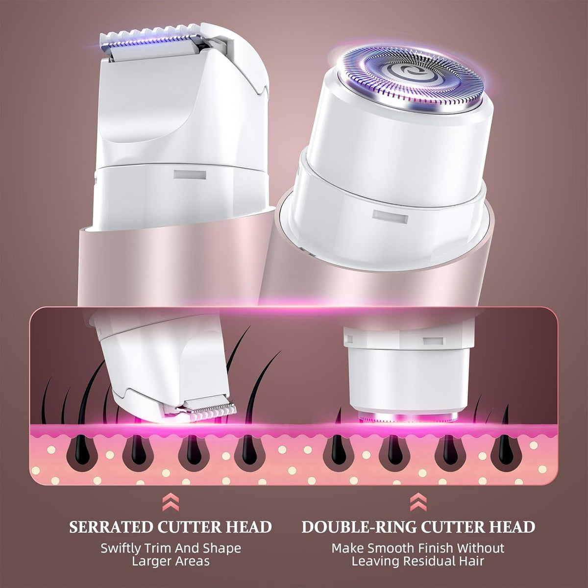 Silk'ySnap Pro Touch Waterproof Rechargeable Electric Shaver